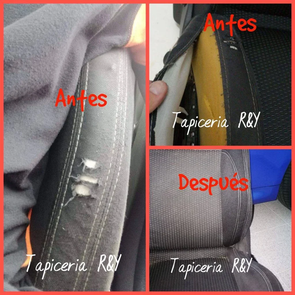 Asientos antes y despues